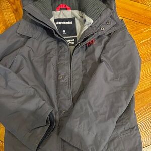 Abercrombie & Fitch Men's Charcoal Performance Jacket